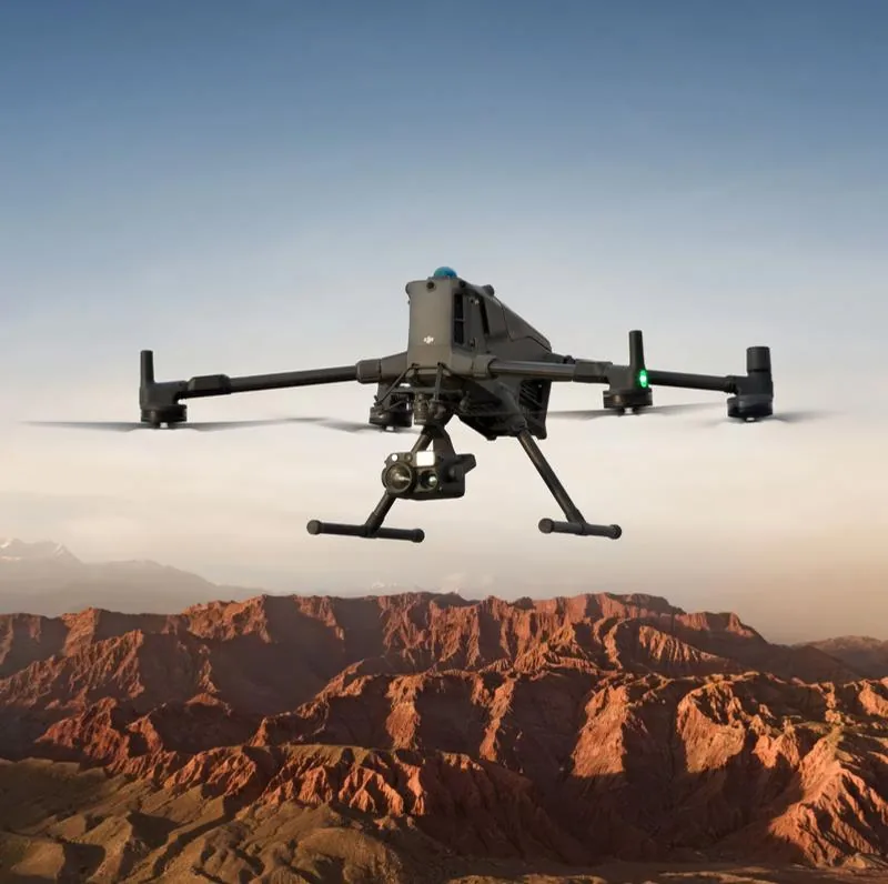 Dron industrial AUR Technologies sobrevolando operación en Hermosillo, Sonora